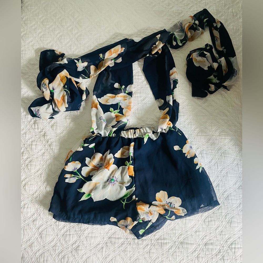 Shorts Wrap Around Romper